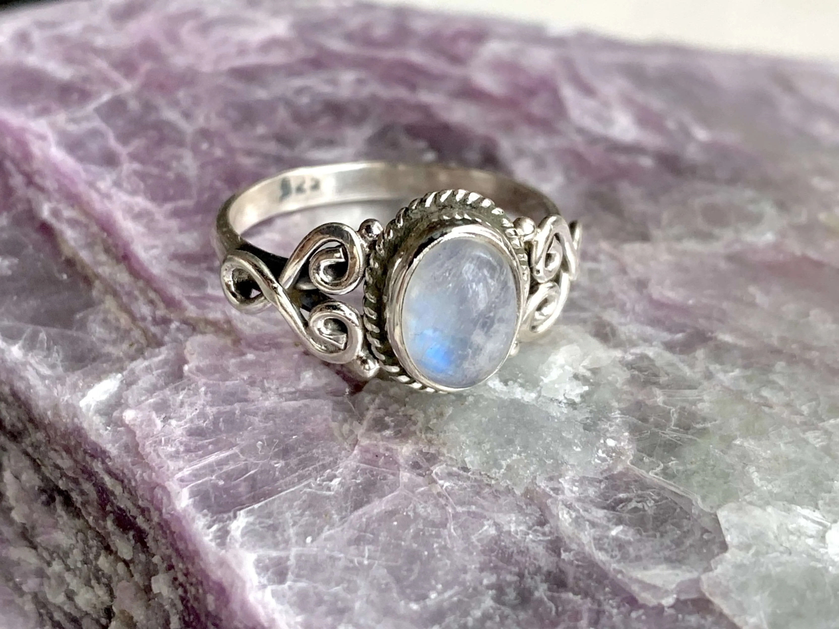 Moonstone Aleta Ring