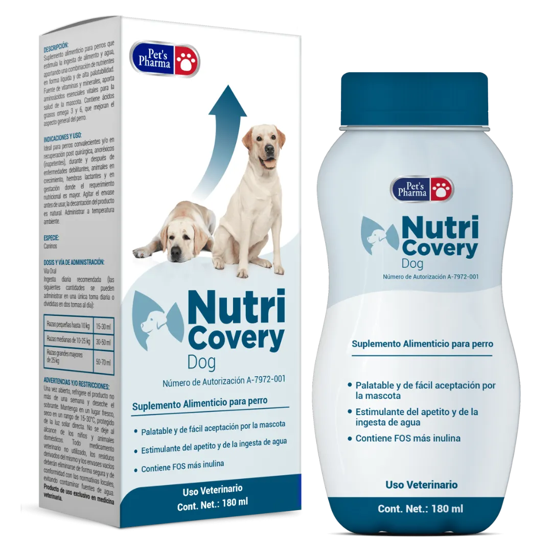 NutriCovery Perros 180ml - Pet's Pharma