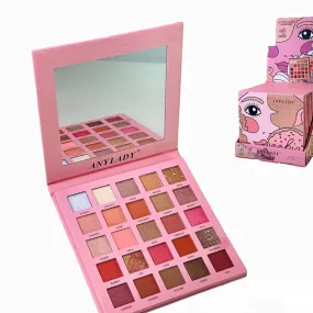 Paleta de Sombras Cálidas 25 Tonos