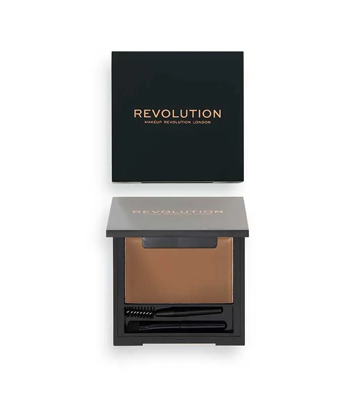 Revolution - Cera para cejas Bullet Brow - Medium Brown