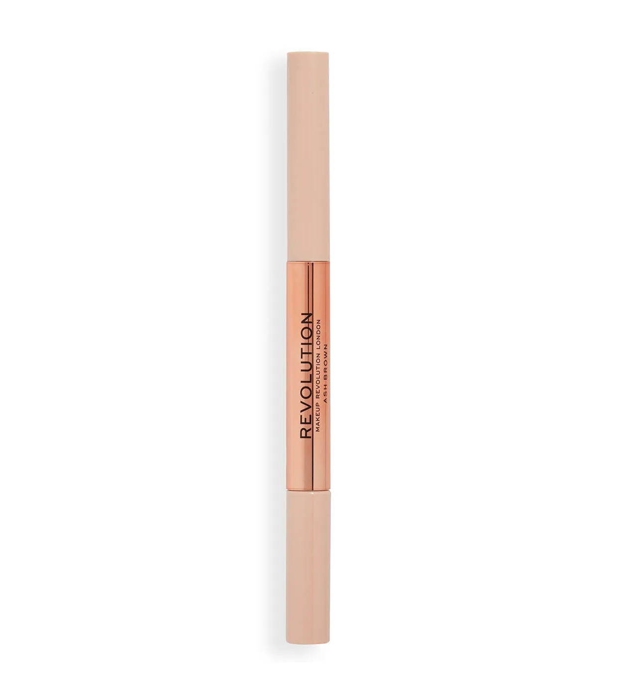 Revolution - Lápiz de cejas Fluffy Brow Filter Duo - Dark Brown