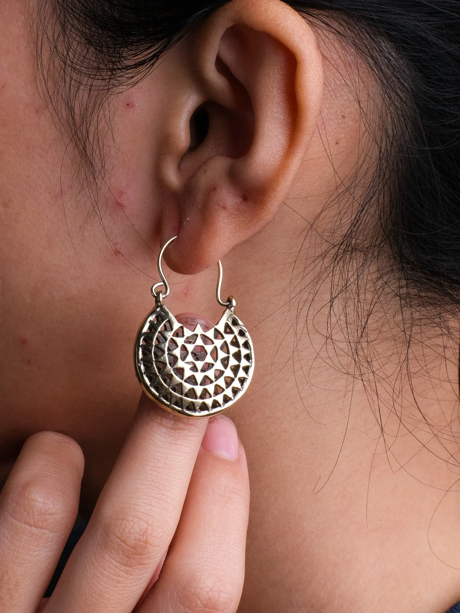 Sacred Yantra Earrings