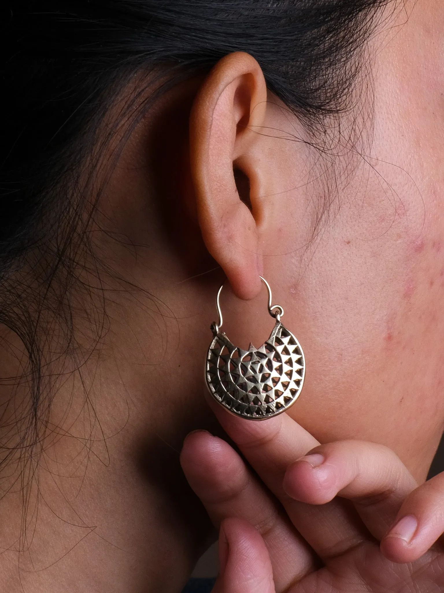 Sacred Yantra Earrings