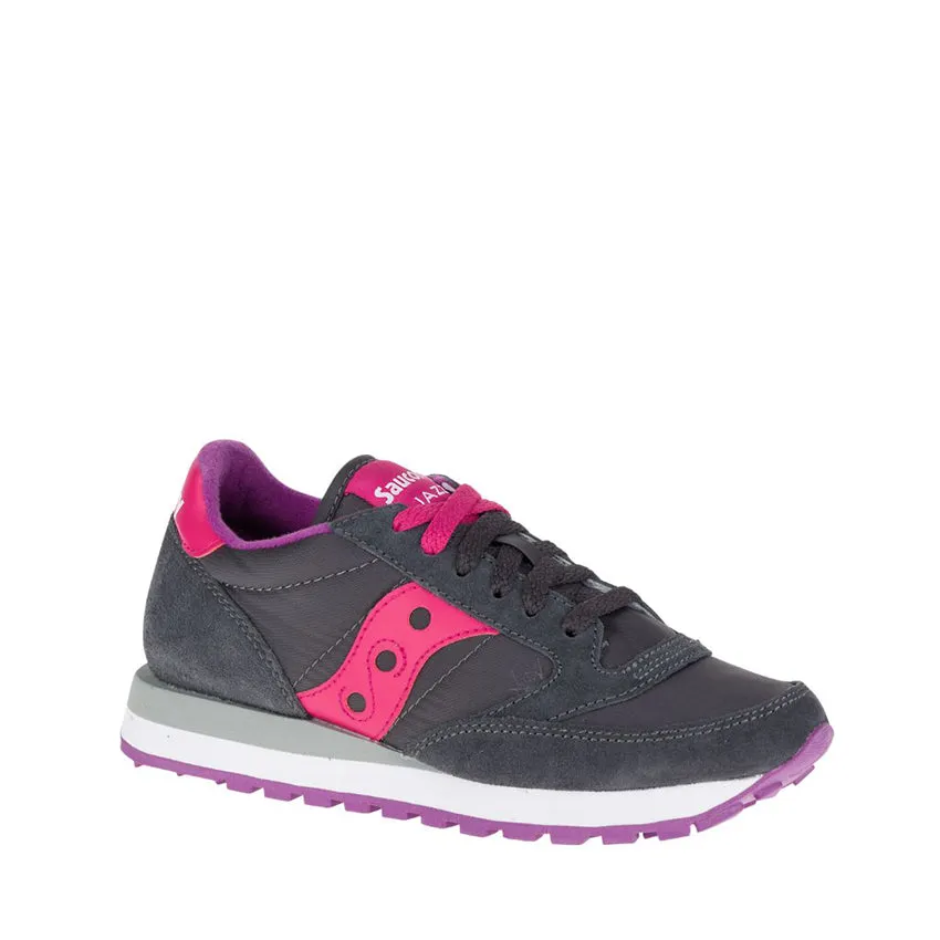 SAUCONY JAZZ ORIGINAL 1044-324 CARBONE - ROSA