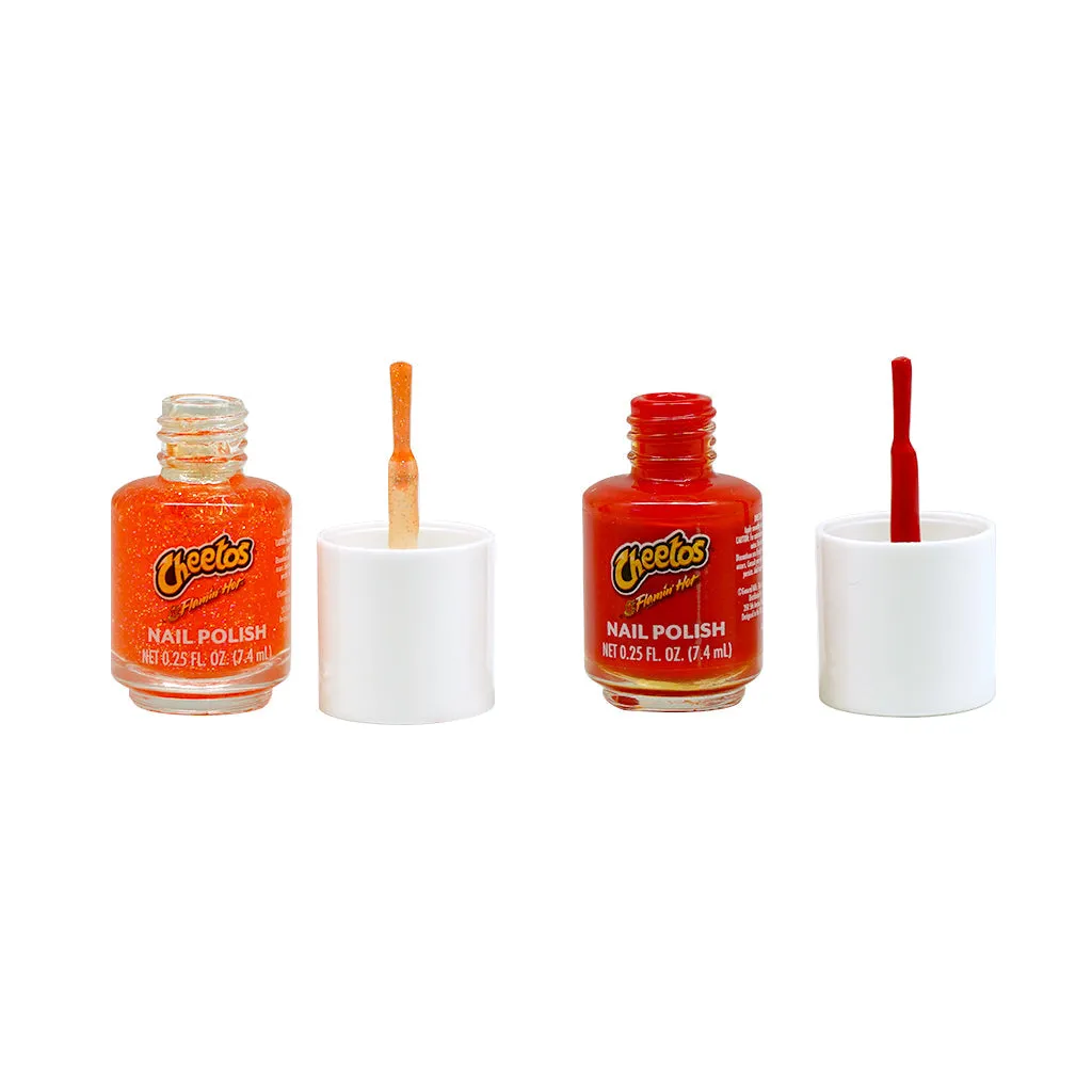 TASTE Cheetos Flamin Hot Kit Esmaltes Con Planilla de Stickers 7Y010H