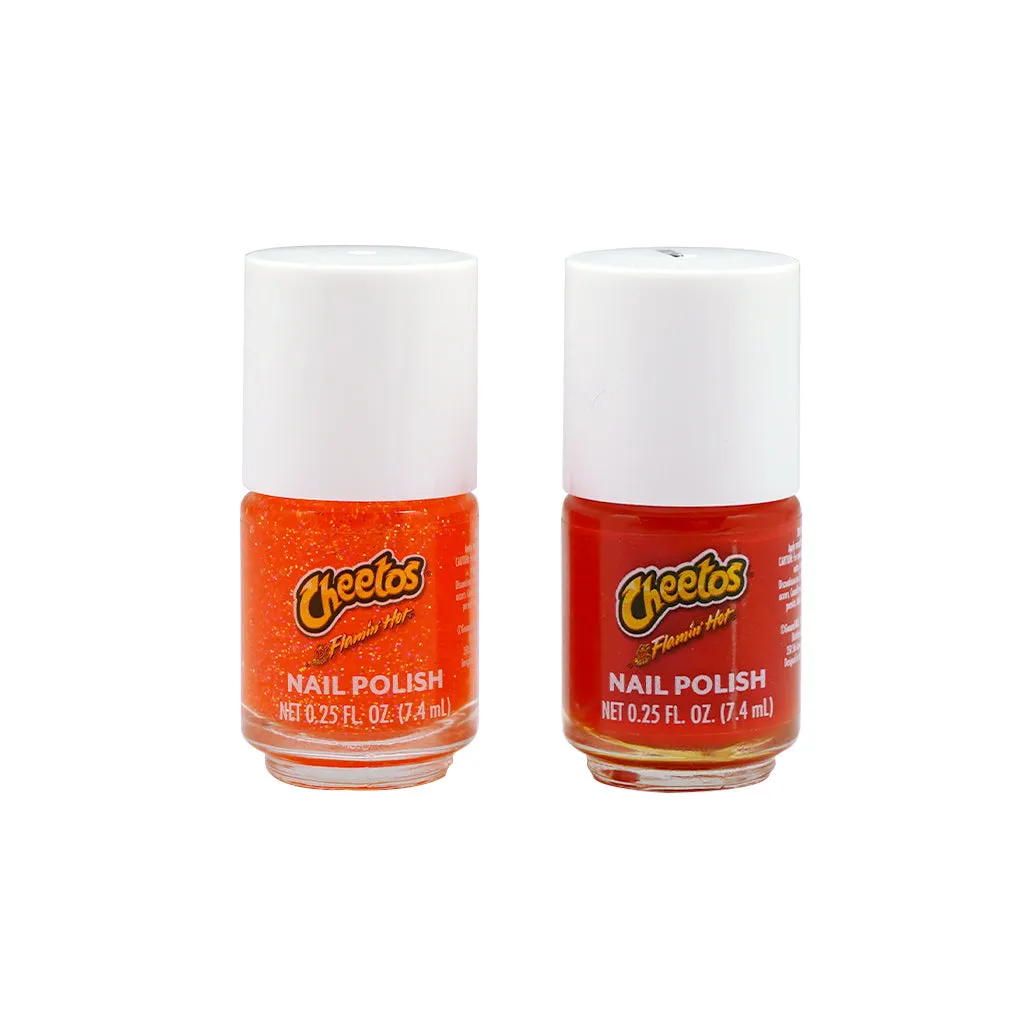 TASTE Cheetos Flamin Hot Kit Esmaltes Con Planilla de Stickers 7Y010H