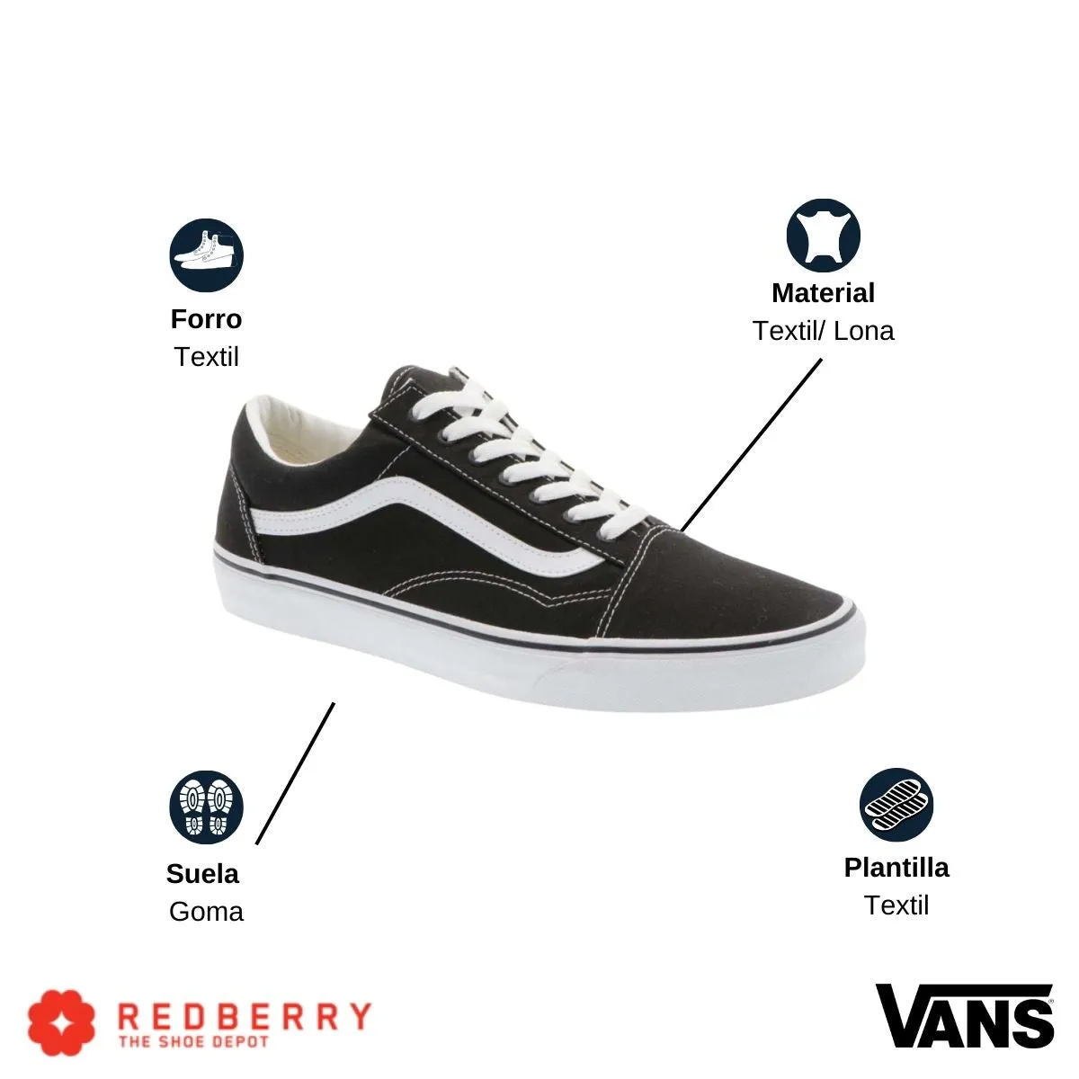 Tenis Sport Hombre Vans DF1WX