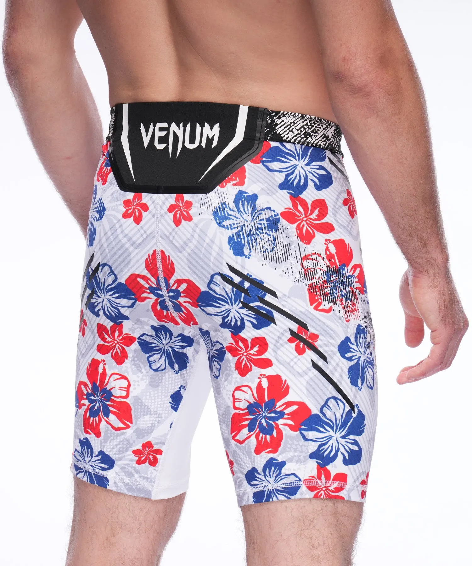 UFC Adrenaline Unrivaled by Venum Max Holloway Vale Tudo Short - Grey/Red/Navy