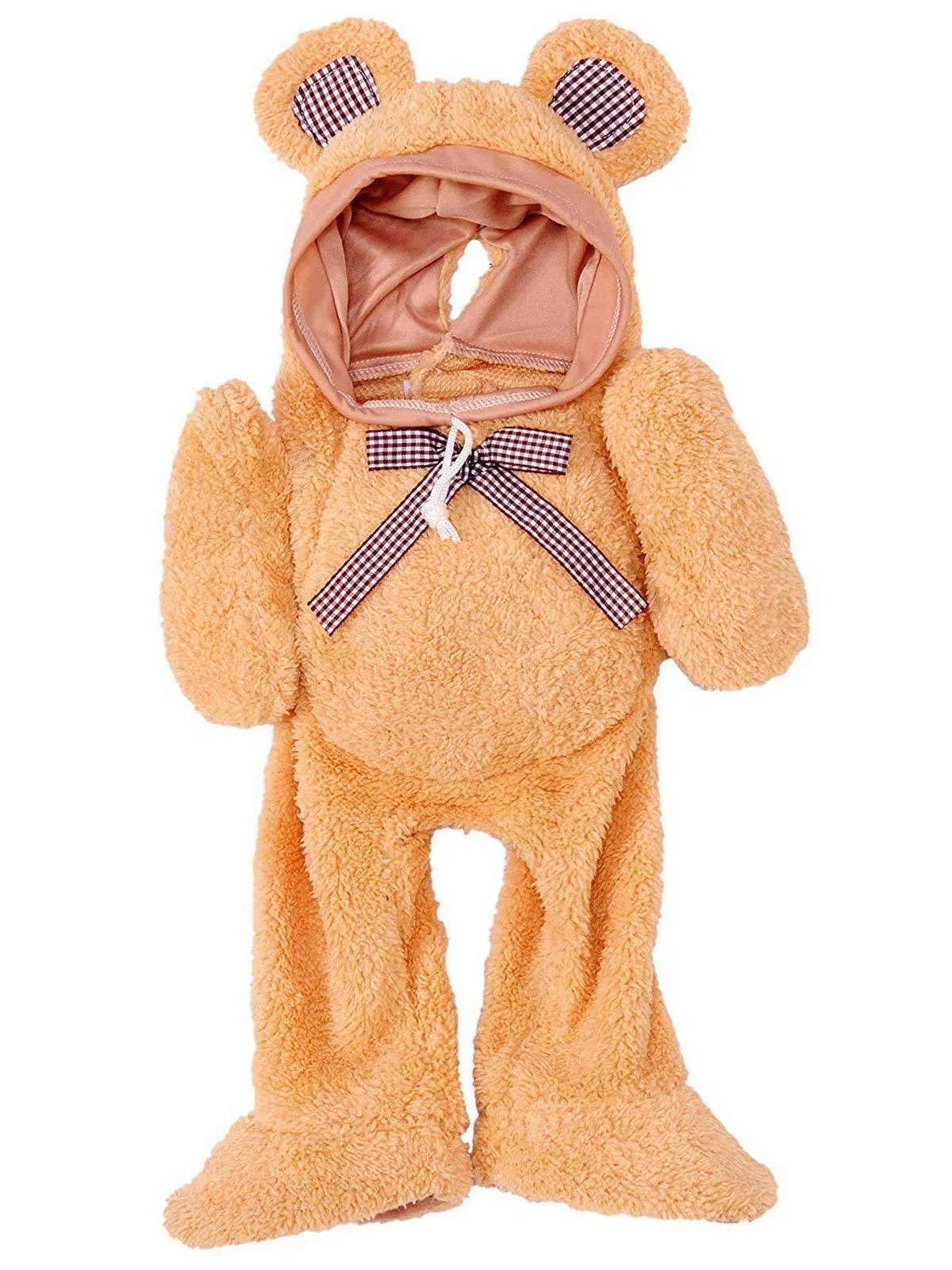 Walking Teddy Bear Pet Costume with Arms