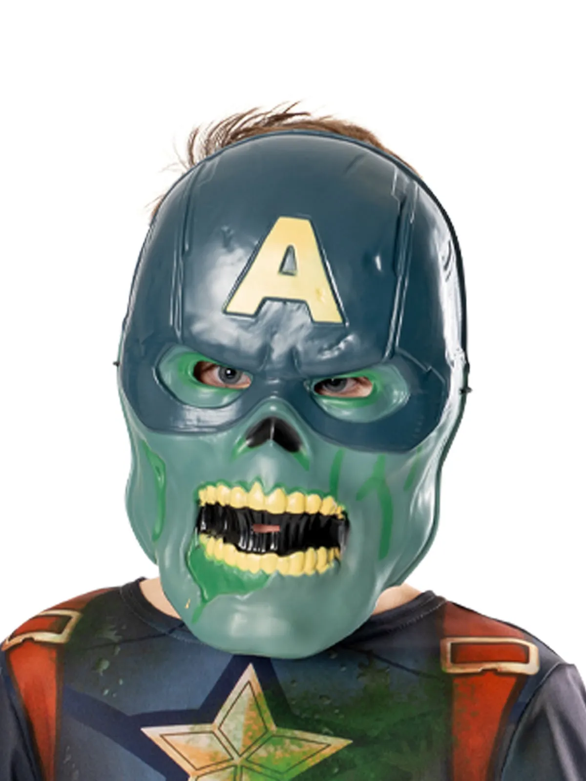 Zombie Captain America Deluxe Costume for Kids - Marvel What If?