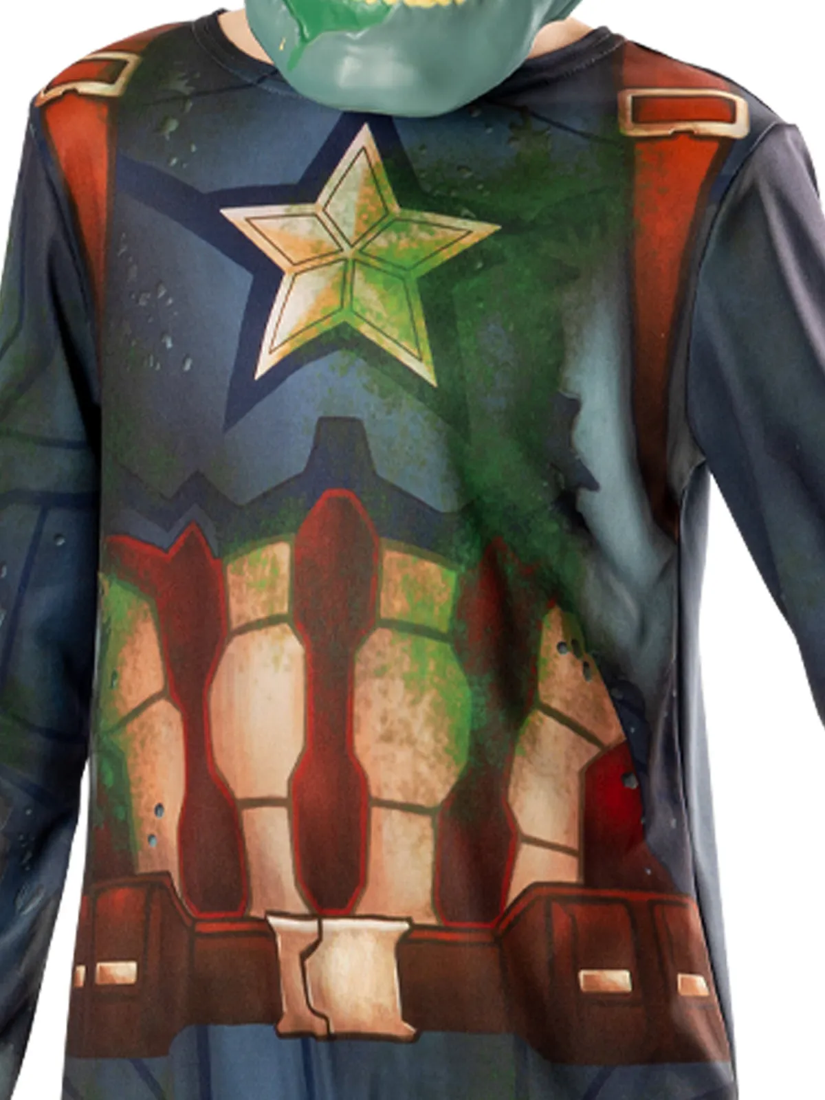 Zombie Captain America Deluxe Costume for Kids - Marvel What If?